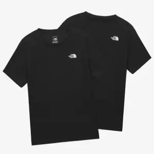 [매장판] 노스페이스 반팔티 남성 데일리 리커버리 티셔츠 블랙 NT7US57A