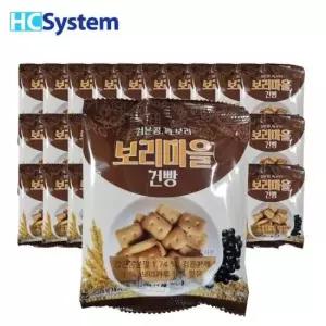 옛날과자 보리마을 검은콩깨 보리건빵 /국민간식 30gx30개