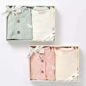 [롯데백화점]에뜨와 2종1택/리온3PCS07S35220/여름신상,백일 돌선물,등원복,실내복,가디건