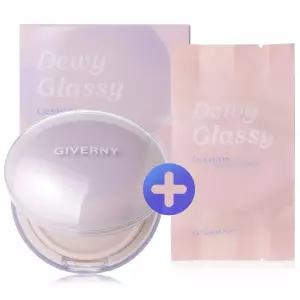 GIVERNY 지베르니 듀이 글래시 쿠션 13gX2 (본품+리필)(SPF50+ PA+++)