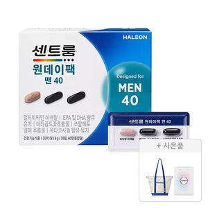 센트룸 원데이팩 맨40, 1개 + 증정(스윔백, 1개 + 쇼핑백, 1개)