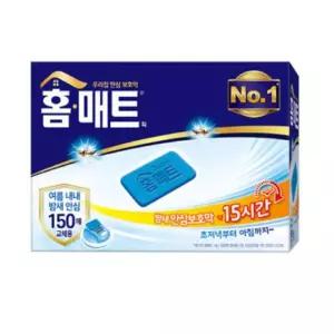 저녁부터 아침 홈매트 매트형 리필 150매 모 기살충제 여름 편한잠