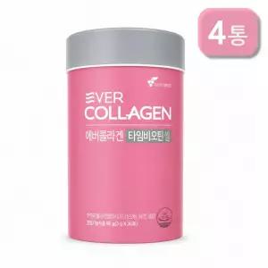 에버콜라겐 타임 비오틴 셀 3g x 30포 4통 MJM
