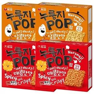[농심]농심 누룽지팝2개+누룽지팝매콤한맛2개