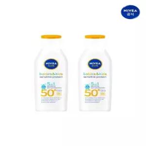 [니베아]니베아 선 키즈 센서티브 프로텍트 선 로션 200ml 2개