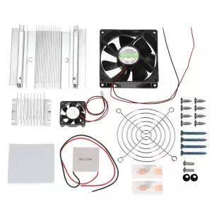열전소자 필테어 냉각 DIY 펠티어 시스템 키트 반도체 쿨러 전도 모듈  라디에이터 팬