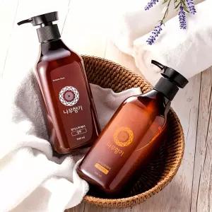 나무향기 샴푸 500ml 컨디셔너 우드 향 정제 헤어 케어 트리트먼트 자연 추출 물 린스