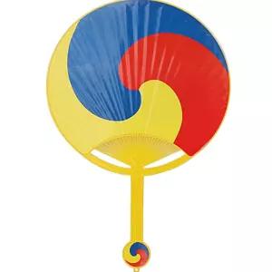 학교 손부채 종이부채 일회용부채 태극왕부채 핸디팬 28cm 빅사이즈부채 서치73