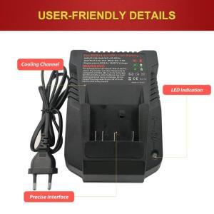 Bosch 배터리 충전기 AL1820CV AL1814CV Bosch 및 충전기 BAT609 BAT614 BAT618 14.4V-18V 충전기 용 교체