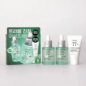 아누아 어성초 77 비3징크 트러블 세럼 30ml 더블기획 (+어성초 수딩크림 20ml)