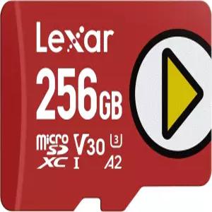 Lexar 256GB 플 SD 카드 UHS-I C0 U3 V30 A2 풀 HD 4K 205/40 microSDXC 메모리 스위치 게임 스마트폰