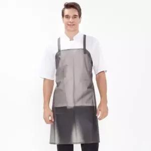 쿨샵 무릎기장 H형 방수앞치마 우레탄앞치마 그레이 업소용앞치마 카페앞치마 (W9A5F68)