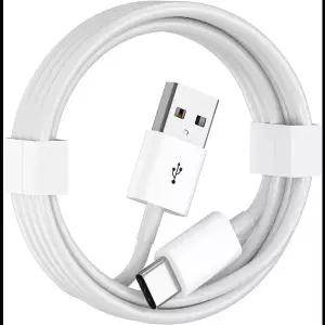 아이폰 17 프로 맥스 15 16 화웨이 샤오미 용 고속 충전 USB C 데이터 케이블 타입 C 라인 화이트 3A 와이
