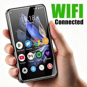 MP4/MP3 플레이어 안드로이드 10 블루투스  WiFi 지원 스토어 Spotify Audible Pandora 다운로드 가능 4인