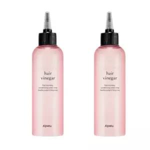 어퓨 라즈베리 두피 헤어 식초 트리트먼트 200ml X2개 BNS