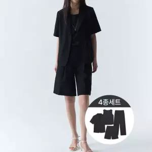 리베레츠 썸머 풀코디 셋업 4종세트 자켓+이너+반바지+긴바지)