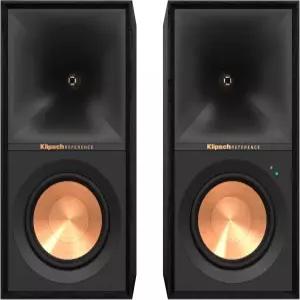 5.25인치 우퍼가 장착된 Klipsch R-50PM 전원 스피커 블랙