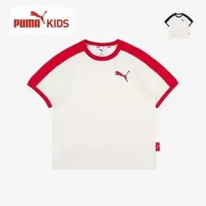 [푸마]키즈 T7 라인 반팔티 PK51TL36 LE1221037899
