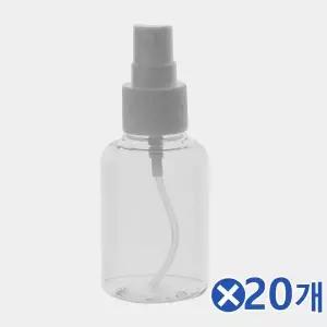 TBZ 투명 파스텔 스프레이 리필용기 500ml-색상랜덤x20개 WFNNMW7