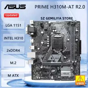 ASUS PRIME H310M-AT R2.0 마더보드 Intel H310 LGA 1151DDR4 마이크로 ATX M.2 지원 코어 i5-9400 i5-9600