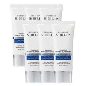 [도미나스]도미나스 피그먼트 토닝 선스크린 40ml(SPF50+) 6개