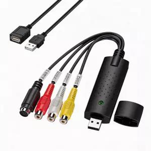 Vision DigitLink VHS를 디지털 변환기로 USB 비디오 캡처 카드 장치 RCA를 A Mini DVCR Hi8 DVD 플레이어