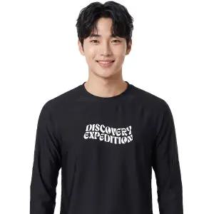 디스커버리 남성 루즈 핏 래쉬가드 DMSW65043-BKS