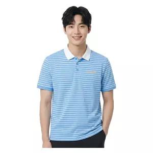 디스커버리 남성 스트라이프 카라티셔츠 DMTSGU043-CBL