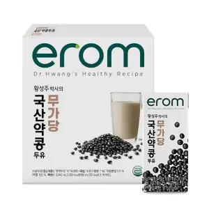이롬 황성주 국산 약콩 무가당 두유 190ml 16개입