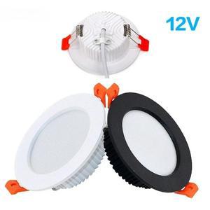 방수 다운라이트 12V DC 3W 5W 7W 9W 12W LED 스팟 조명 미니 24V 장식 천장등 욕실 패널