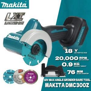Makita 호환 DMC300 컴팩트 컷오프 76MM 미니 커팅 머신 무선 앵글 그라인더 18V 브러시리스 bldc 모터 전