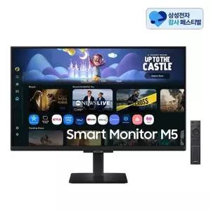 삼성 SMART M5 M50F LS27FM500 68.6cm(27인치) 스마트 모니터 블랙