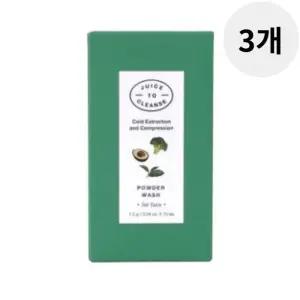 쥬스투클렌즈 파우더 워시 효소 클렌징 미니 10포 X3