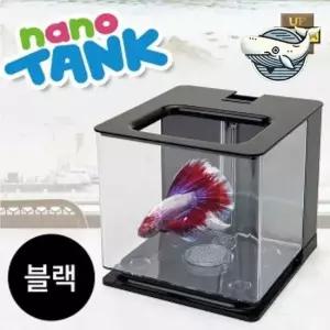 자동청소 어항 블랙 미니 수조 물고기 수족관 수조 물고기어항 물고기수족관 물고기수조
