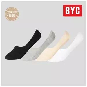 BYC 여성 누드 스니커즈 덧신 벗겨짐방지 5P세트 SWS1106