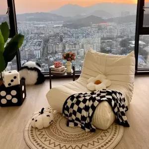 1인소파 Togo 패브릭 인조가죽 편안한 소파  일인용쇼파 고탄성 원룸소파 토고소파