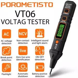 검침기 검전기 스마트 유도 테스터 펜 AC 12-300V 전압 NCV 센서 와이어 기 5060Hz 전문 전기 스크루 드라