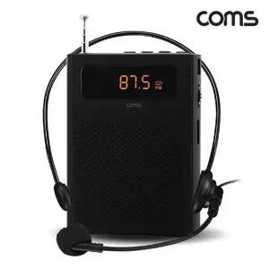 고품질 TBZ Coms 휴대용 블루투스 유선 마이크 앰프 Black WW503S 유선 B...