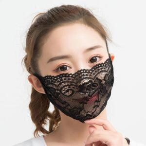 절묘한 가시 통기성 자외선 차단 마스크, 레이스 착용 질감, 미세 메쉬 마스크, 시원한 느낌