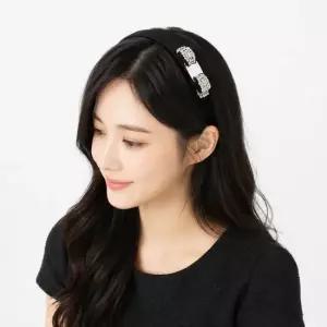 페라가모 34 2758 0524893 342758 524893) 바라 보우 그로스랭 헤어밴드
