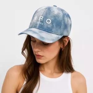 이자벨마랑 IRO WP90GREBDN BLV39 GREB 로고 자수 볼캡