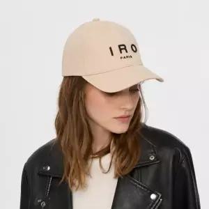 이자벨마랑 IRO WF90GREB BEI09 GREB 로고 자수 볼캡
