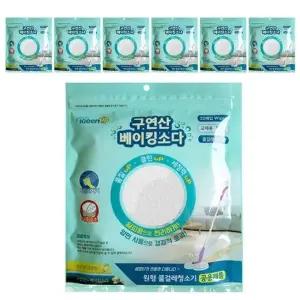 베이킹소다 청소포 원형청소기 걸레패드 22매입 7P