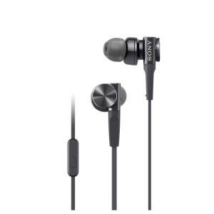 SONY 밀폐형 내이 수신기 MDR-XB75AP B (블랙) 재팬 국내 정품