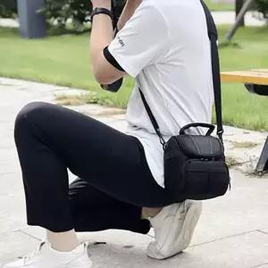 [셀러에이드]가벼운 카메라 숄더백 포토그래퍼 카메라 수납 가방 미러리스 dslr