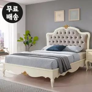 로아 마호가니 원목 침대프레임 엔틱 퀸사이즈 안방