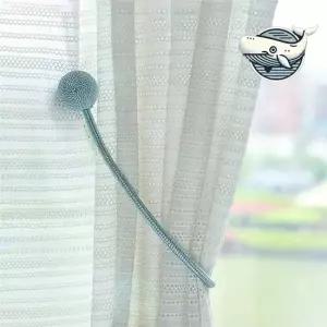 자석 커튼장식 리본형 클립 타이백 볼걸이 커튼끈 커텐걸이 커튼악세사리 커튼걸이