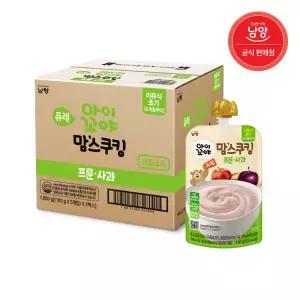 맘스쿠킹 유아 이유식(6개월~) 프룬사과 100g 10
