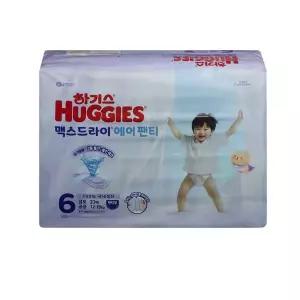하기스 2026 맥스드라이 에어 팬티 기저귀 6단계 점보형 33매x2팩/공용