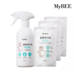 마이비 얼룩제거제 플러스 용기 (485ml) 1개 + 리필 (400ml) 3개
